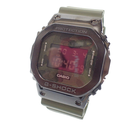 状况良好◆ G-Shock 手表 GM-5600B 金属表圈迷彩图案 G-SHOCK [AFI12] 