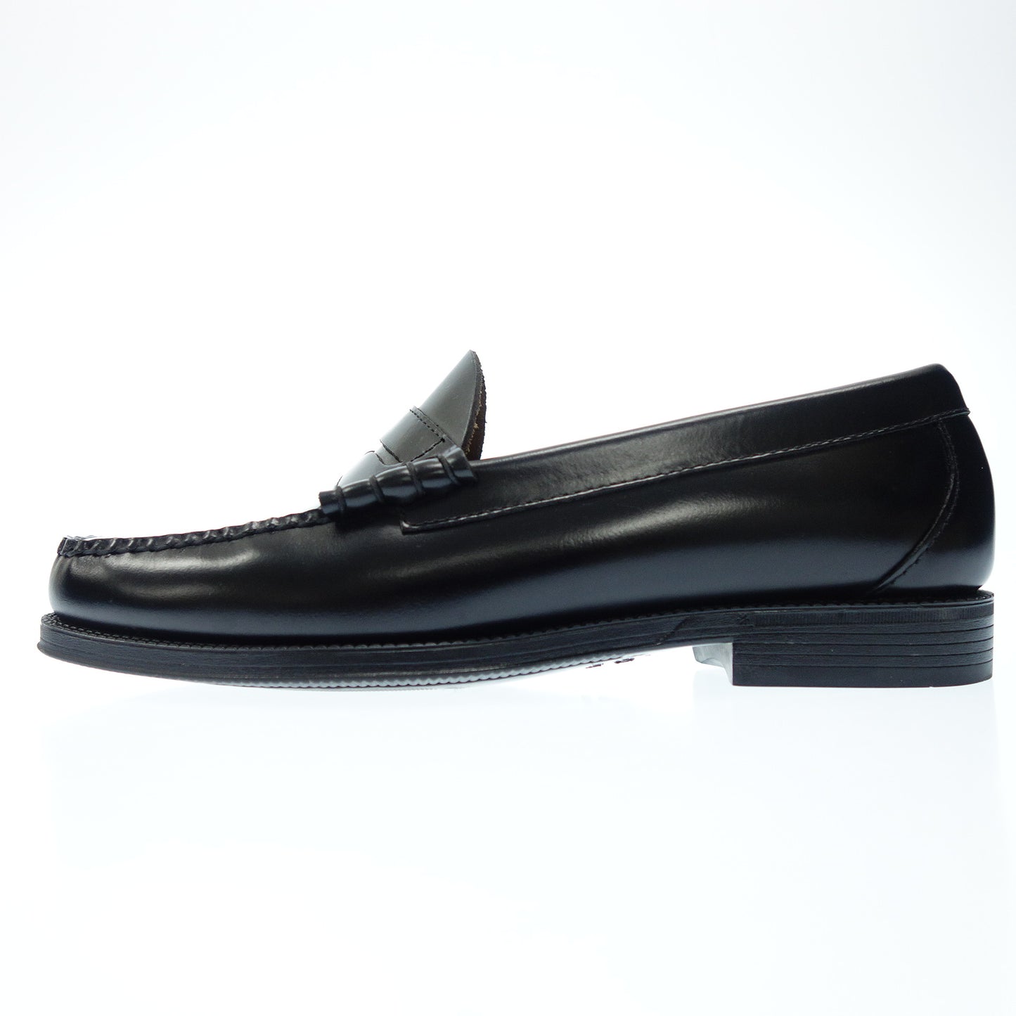 Very good condition◆GHB coin loafers leather shoes men's 6.5 black GHBASS [AFC9] 