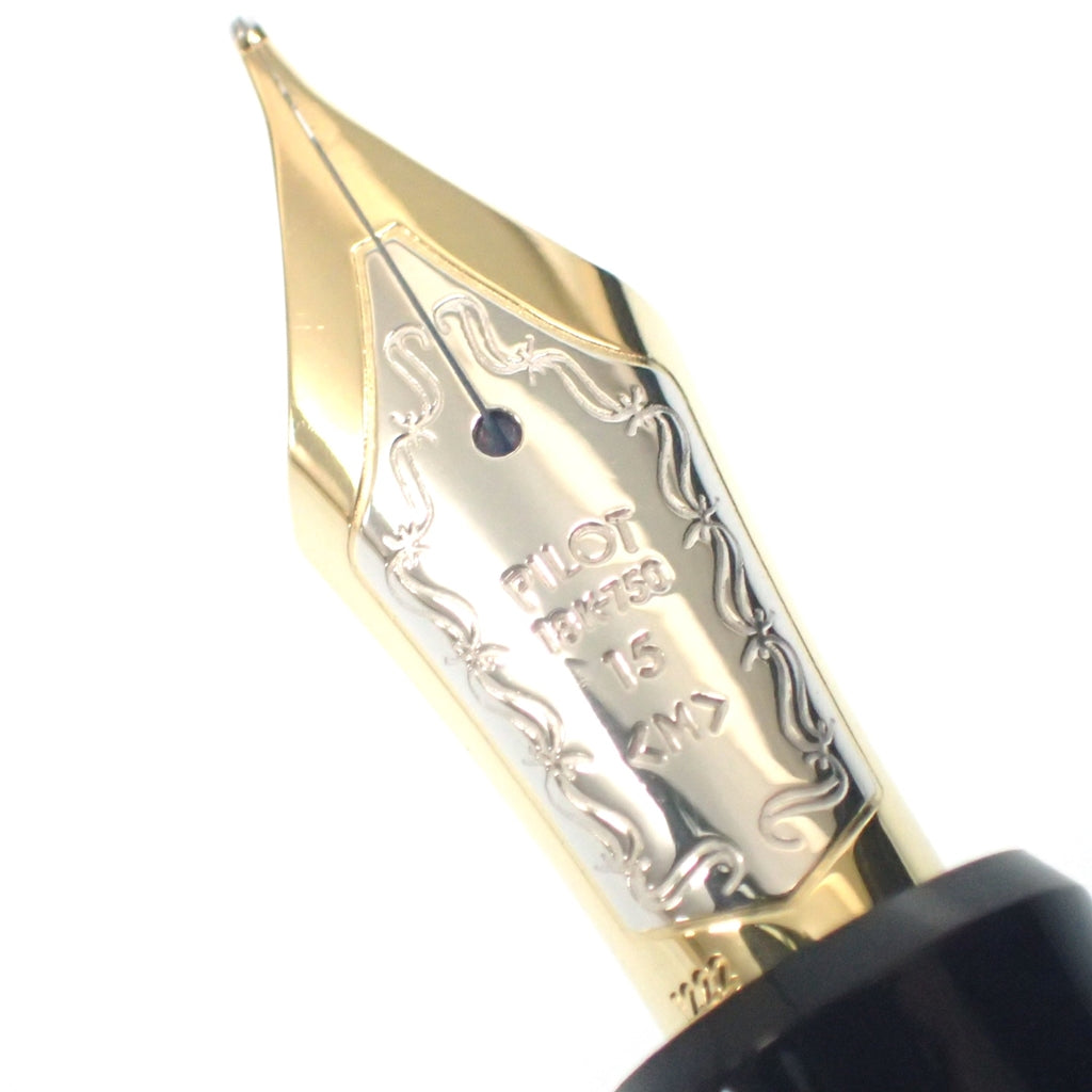 Very good condition ◆ Pilot fountain pen custom 845 lacquer URUSHI nib 18K-750 15 M × gold with box PILOT [AFI2] 