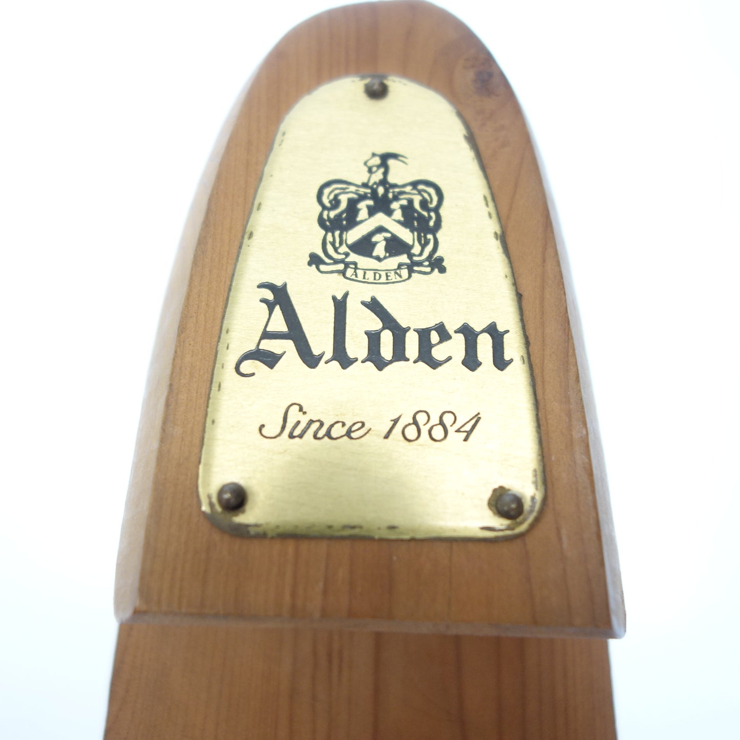 美品◆オールデン シューツリー シューキーパー 木製 サイズM ALDEN【AFD10】