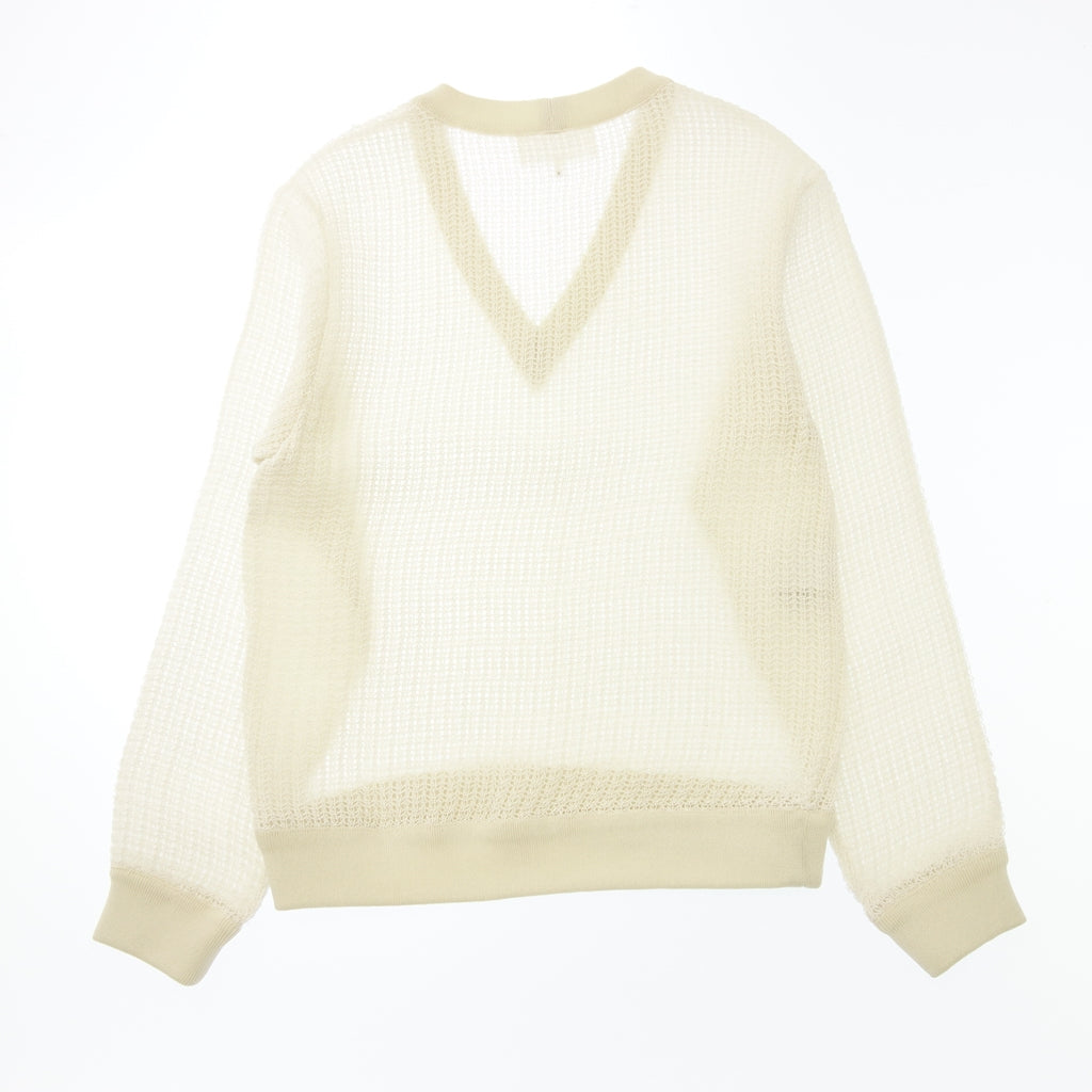 Used ◆ Maison Margiela Knit Sweater V-neck Women's White S Maison Margiela [AFB27] 