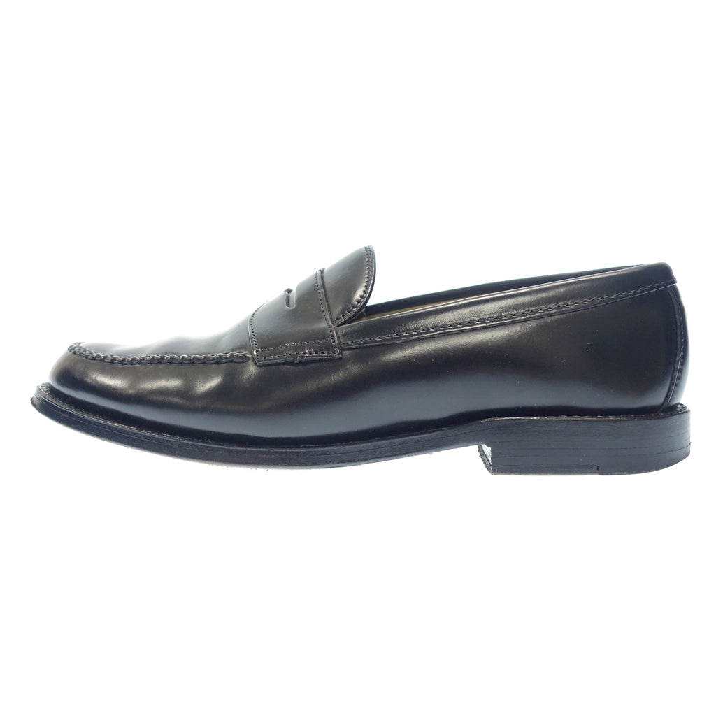 Good condition ◆ Alden coin loafers leather shoes 99362 Vanlast men's 9.5 black with box Alden [LA] 