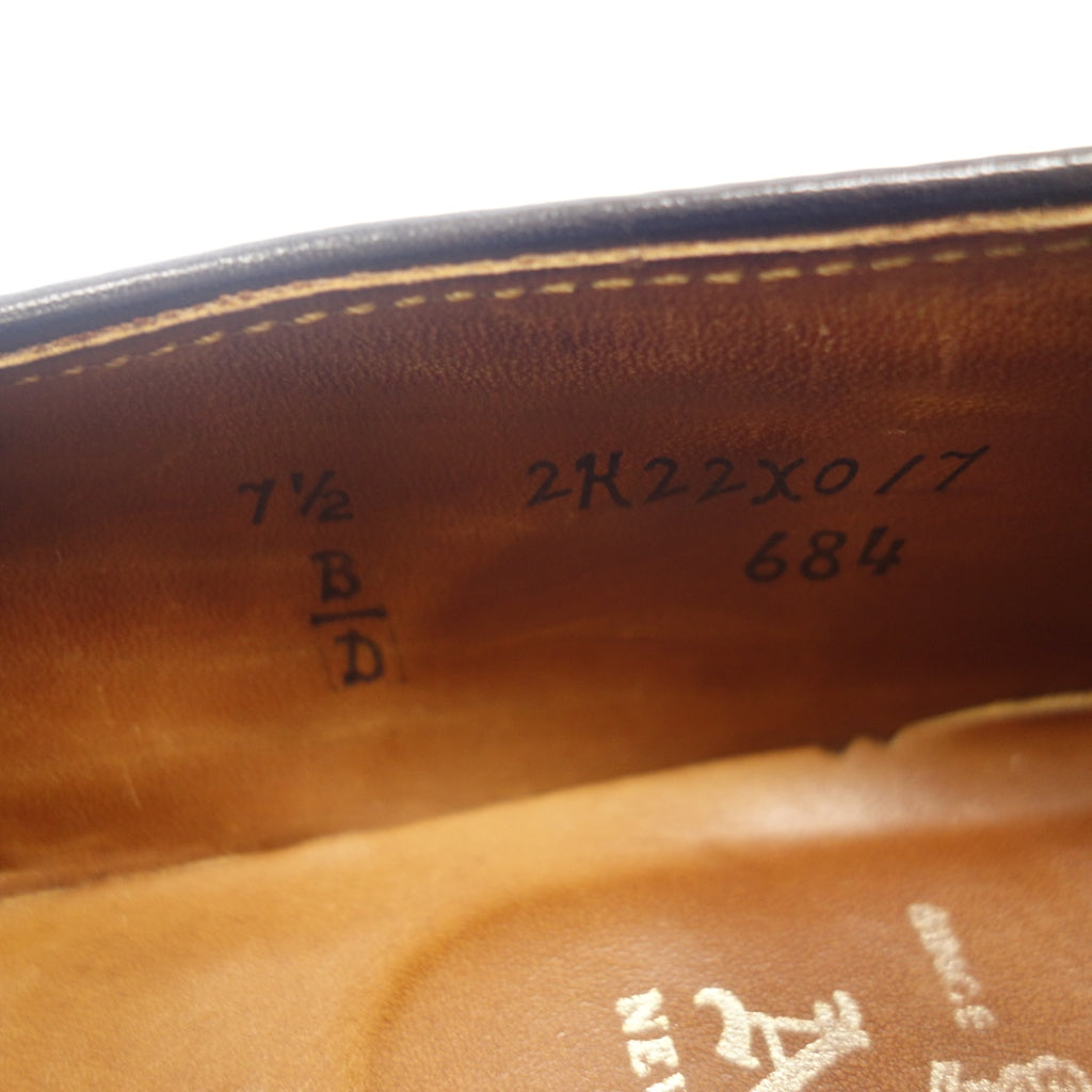 美品◇オールデン レザーシューズ フルストラップローファー 684