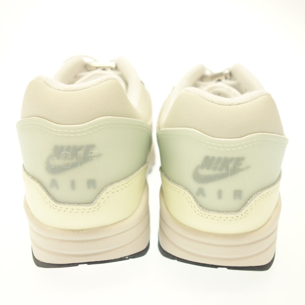 極美品◆ナイキ スニーカー エアマックス 1 プレミアム  DZ5317-121 メンズ ホワイト×グレー サイズ27㎝ NIKE AIR MAX 1 PRM【AFC46】