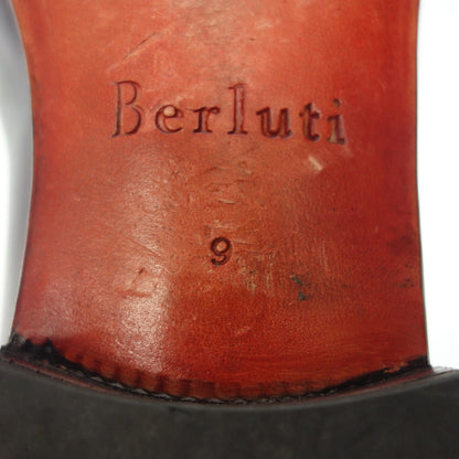 状况良好 ◆ Berluti 乐福鞋 0166M Cursive Gale 皮革尺寸 9 绿色 Berluti [LA] 