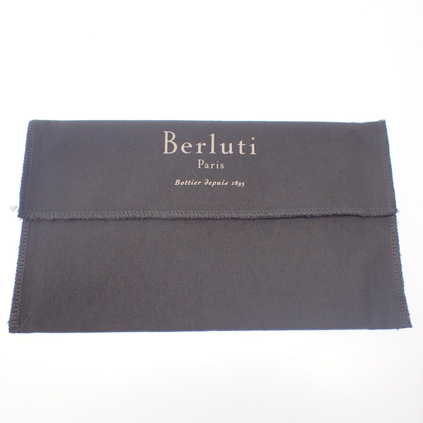 Good condition ◆ Berluti letter case leather gold hardware Berluti [AFI18] 