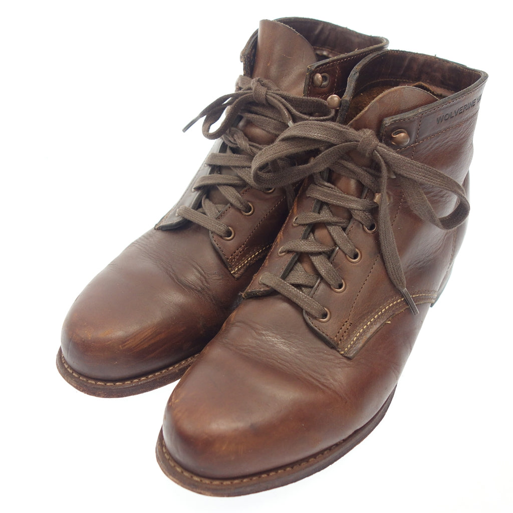 Used ◆Wolverine 1000MILE BOOT W05301 Men's Brown US7D WOLVERINE 1000MILE BOOT [AFD2] 