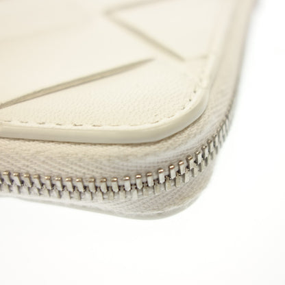 Bottega Veneta Coin Purse Coin Case Maxi Intrecciato Leather White Box BOTTEGA VENETA [AFI18] [Used] 