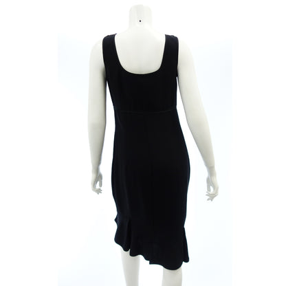 Max Mara Dress Sleeveless Black Size 42 Women's Black MaxMara [AFB26] [Used] 