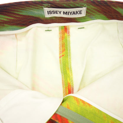 Very good condition◆ISSEY MIYAKE All-over pattern pants IM11FF047 Women's Multicolor Size 2 ISSEY MIYAKE [AFB29] 
