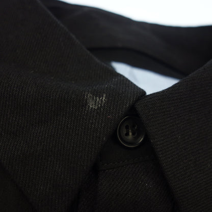 Good condition ◆ Yohji Yamamoto Sheer Shirt FE-B07-809-1 Silk Women's Black Size 1 Yohji Yamamoto [AFB34] 