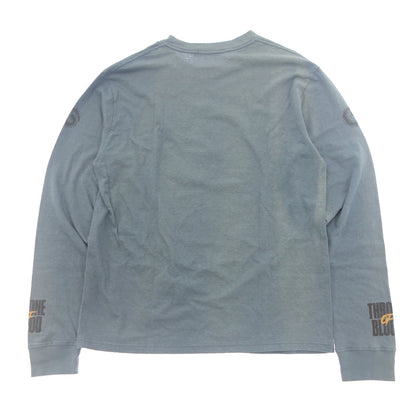 Good condition ◆ Undercover long sleeve T-shirt cut and sew UCZ4891-3 THRONE OF BLOOD Men's size 3 Blue UNDERCOVER [AFB7] 