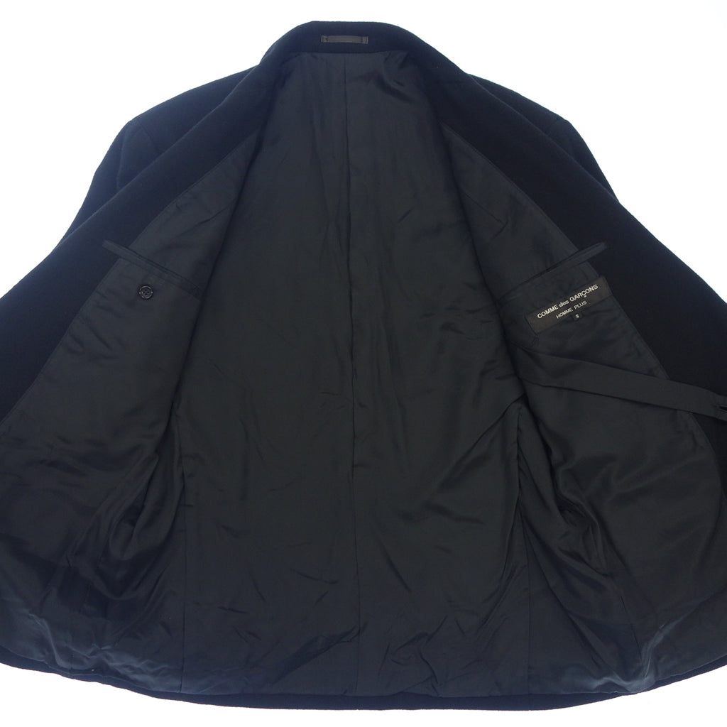 Good condition ◆ COMME des GARCONS HOMME PLUS Tailored Jacket Coat 4B Double Wool Men's Size S Black COMME des GARCONS HOMME PLUS [AFB40] 
