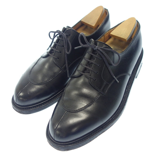 Used ◆JM Weston Leather Shoes U Tip 598 Half Hunt Roger Men's Black Size 6E JMWESTON [LA] 