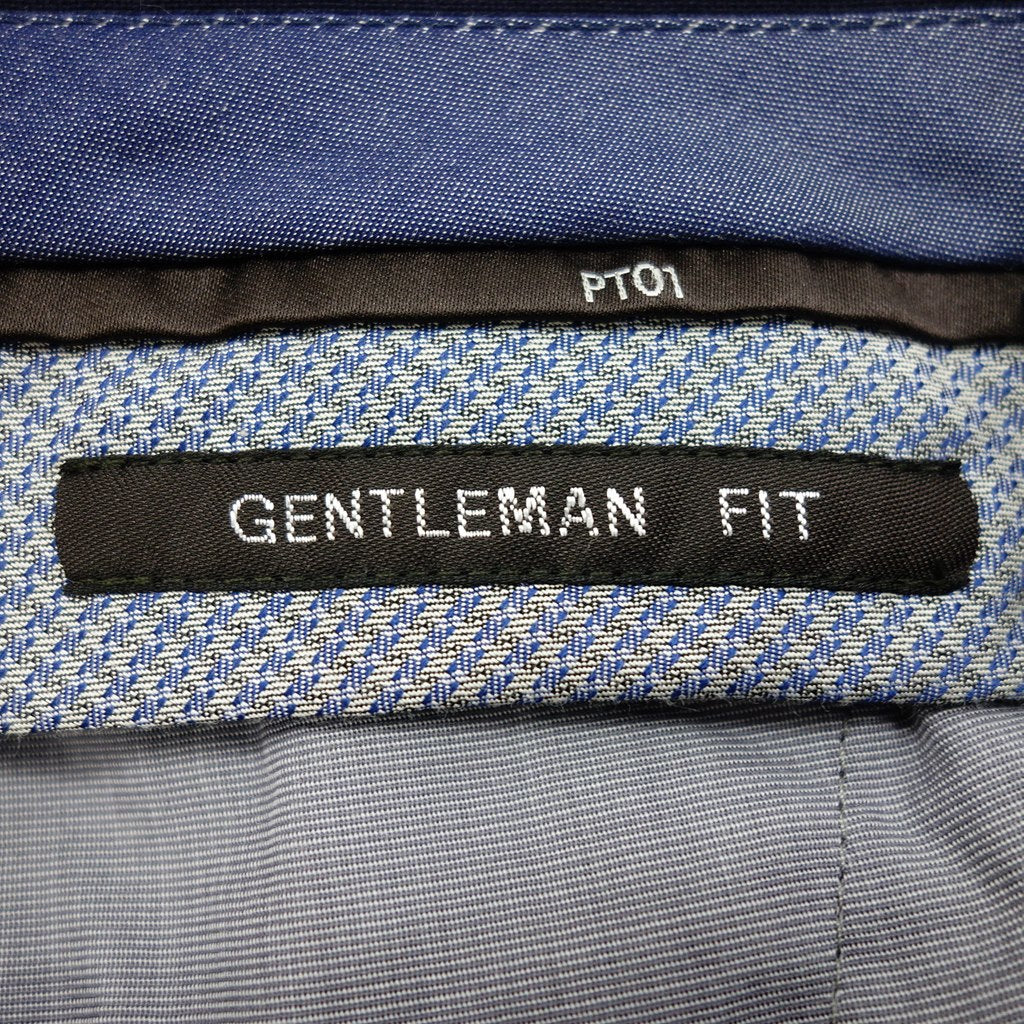 Very good condition ◆Pty Zero Uno slacks pants Super 100s Gentleman Fit Men's Navy Size 46 PT01 GENTLEMAN FIT [AFB4] 