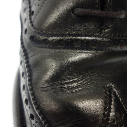 Used Church's Chetwind Leather Shoes Chetwind Full Brogue 173 Last Men's Black Size UK7.5 Church's Chetwind [AFC7] 