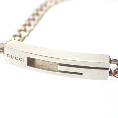 Good condition ◆ Gucci Bracelet G Hardware Chain SV925 Silver Size 16 GUCCI [LA] 