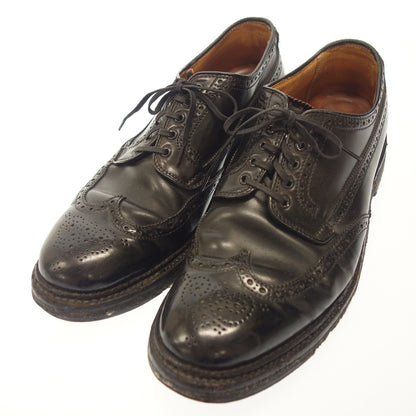 Used ◆Alden Leather Shoes Wingtip 3193 Cordovan Men's Black US8D ALDEN [AFC43] 