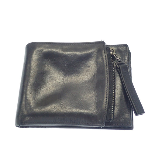 Used ◆ Maison Margiela Cowhide Bifold Wallet Compact Leather Wallet Mini 4 Stitch S55UI0288 with Box Maison Margiela [AFI7] 