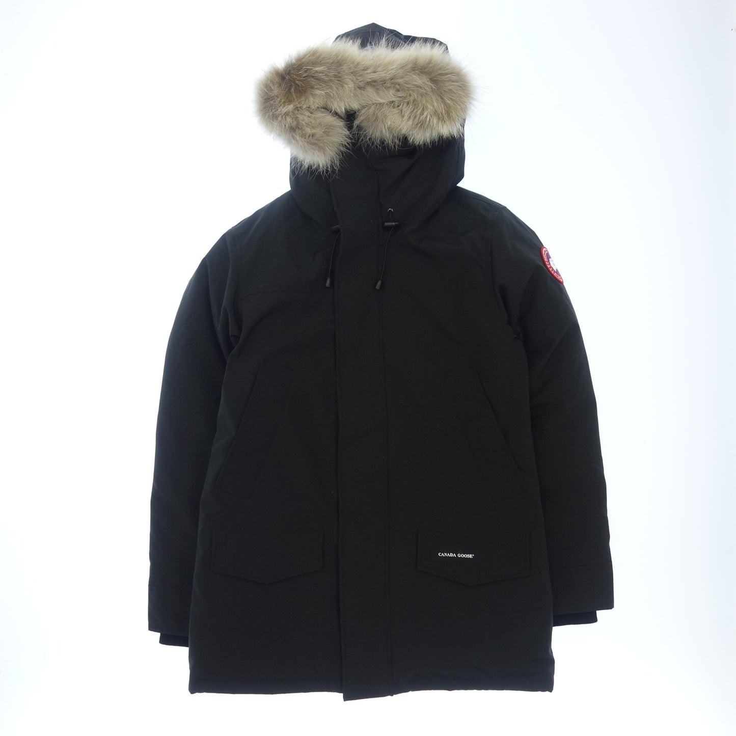 カナダグース ダウンコート ラングフォードパーカー 2062MA メンズ M 黒 CANADA GOOSE【AFA12】【中古】