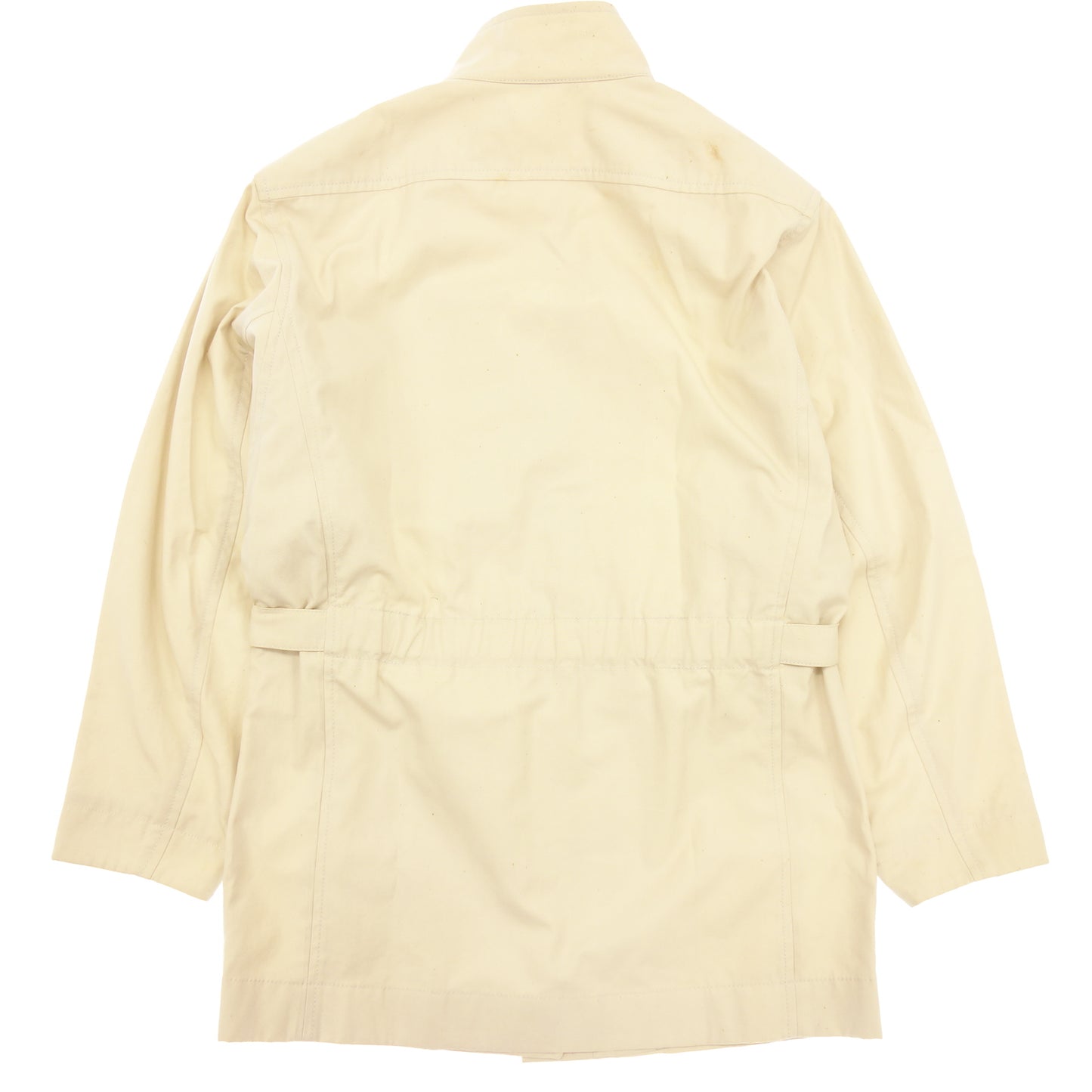 Used ◆Hermes zip up jacket leather pull Margiela period ladies size 34 beige HERMES [AFB45] 