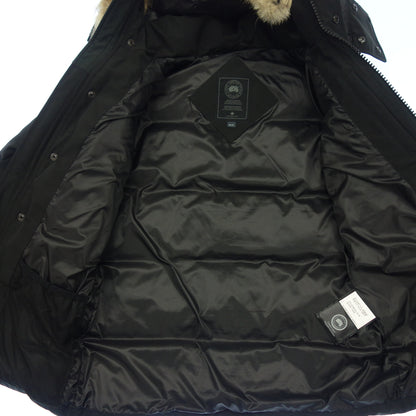 Good Condition◆Canada Goose Down Jacket Windham Parka Black Label 3808MB Men's Black Size XS CANADA GOOSE [AFA18] 