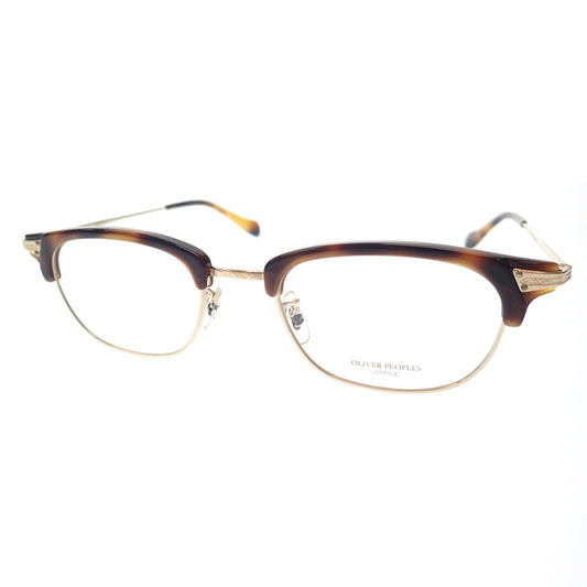 Like new◆OLIVER PEOPLES glasses Date glasses DIANDRA 0OV7981T Tortoiseshell pattern Brown case included OLIVER PEOPLES [AFI9] 