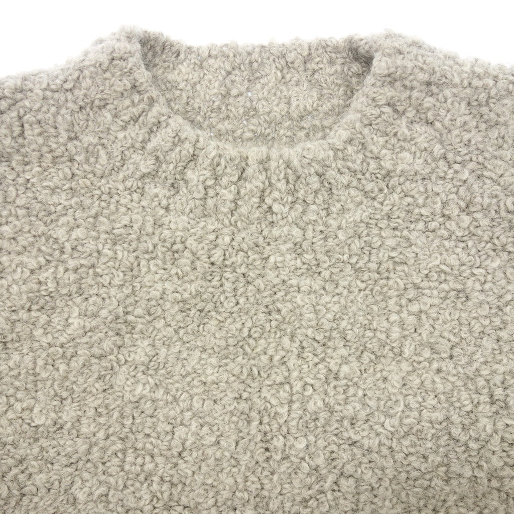 Good Condition◆Lauren Manoogian Long Sleeve Knit Sweater Alpaca x Wool Women's Size 3 Gray LAUREN MANOOGIAN [AFB36] 