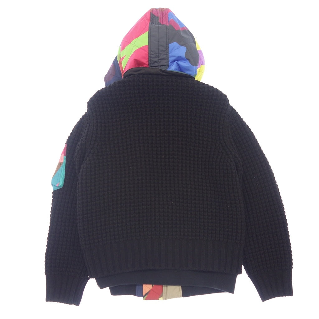 美品◆サカイ×カウズ ブルゾン ウール×ナイロン メンズ サイズ2 マルチカラー 21- 02576M Sacai×Kaws【AFA19】