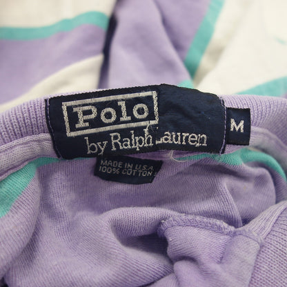 二手 ◆Polo Ralph Lauren Polo 衫 100% 棉 男式多色 M 码 POLO RALPHLAUREN [AFB40] 