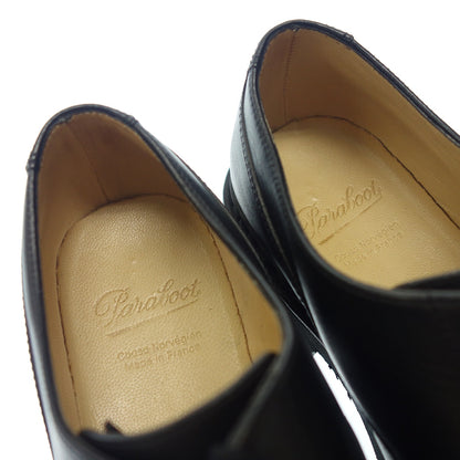 Very good condition ◆ Paraboots leather shoes CHAMBORD men's size 6 black with box Paraboot CHAMBORD [LA] 