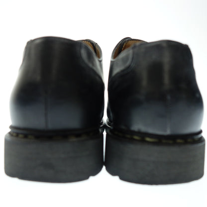 Good Condition ◆ Paraboots Leather Shoes U Tip Chamboard Men's 7.5 Black Paraboot CHAMBORD [LA] 