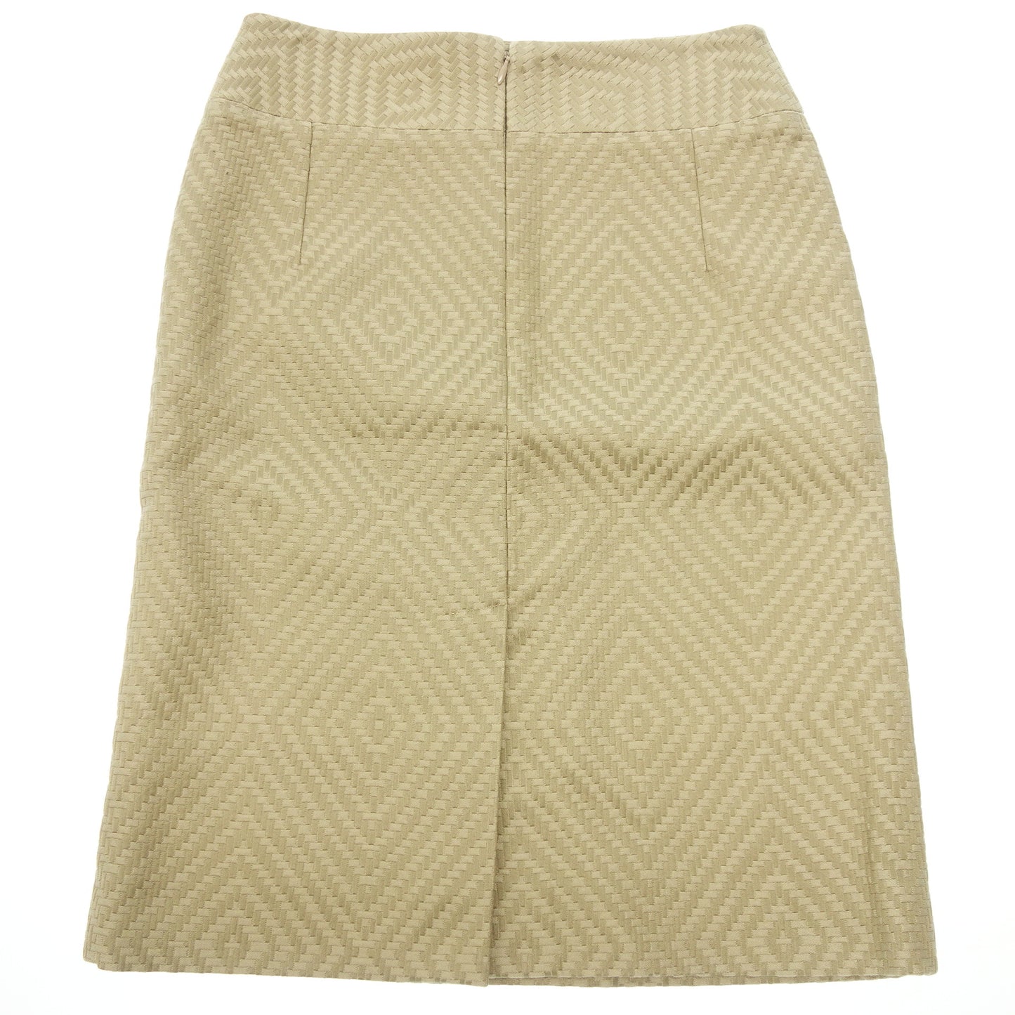 Good condition ◆ Celine skirt all over pattern size 40 ladies beige CELINE [AFB35] 