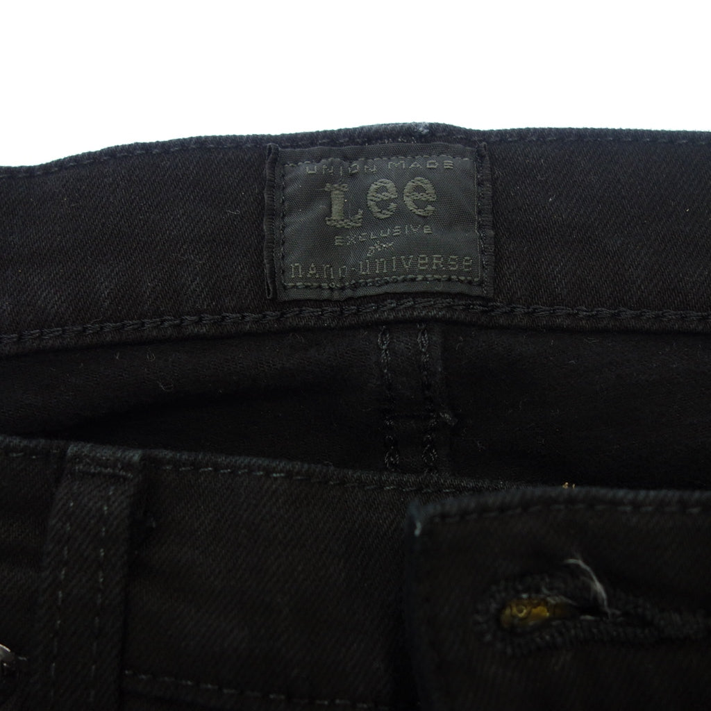 Good condition◆Lee Nano Universe Crush Skinny Pants Men's Black S Lee [AFB42] 