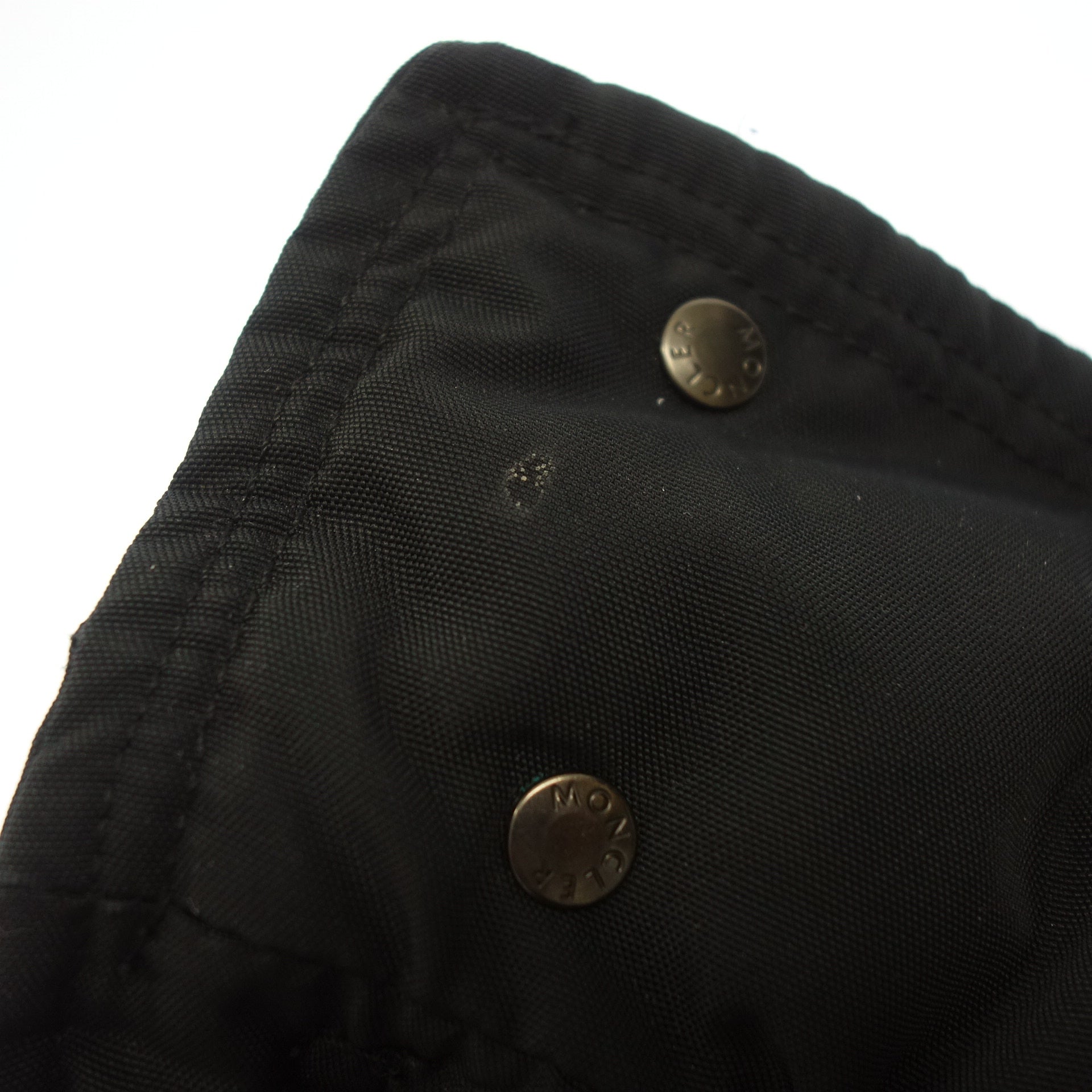極美品◆モンクレール ダウンジャケット TRIOMPHE サイズ0 メンズ ブラック MONCLER【AFA20】