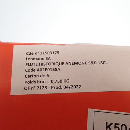 極美品◆ペリエジュエ ベルエポック シャンパングラス アネモネ フルート 22SS 6客セット PERRIER JOUET BELLE EPOQUE