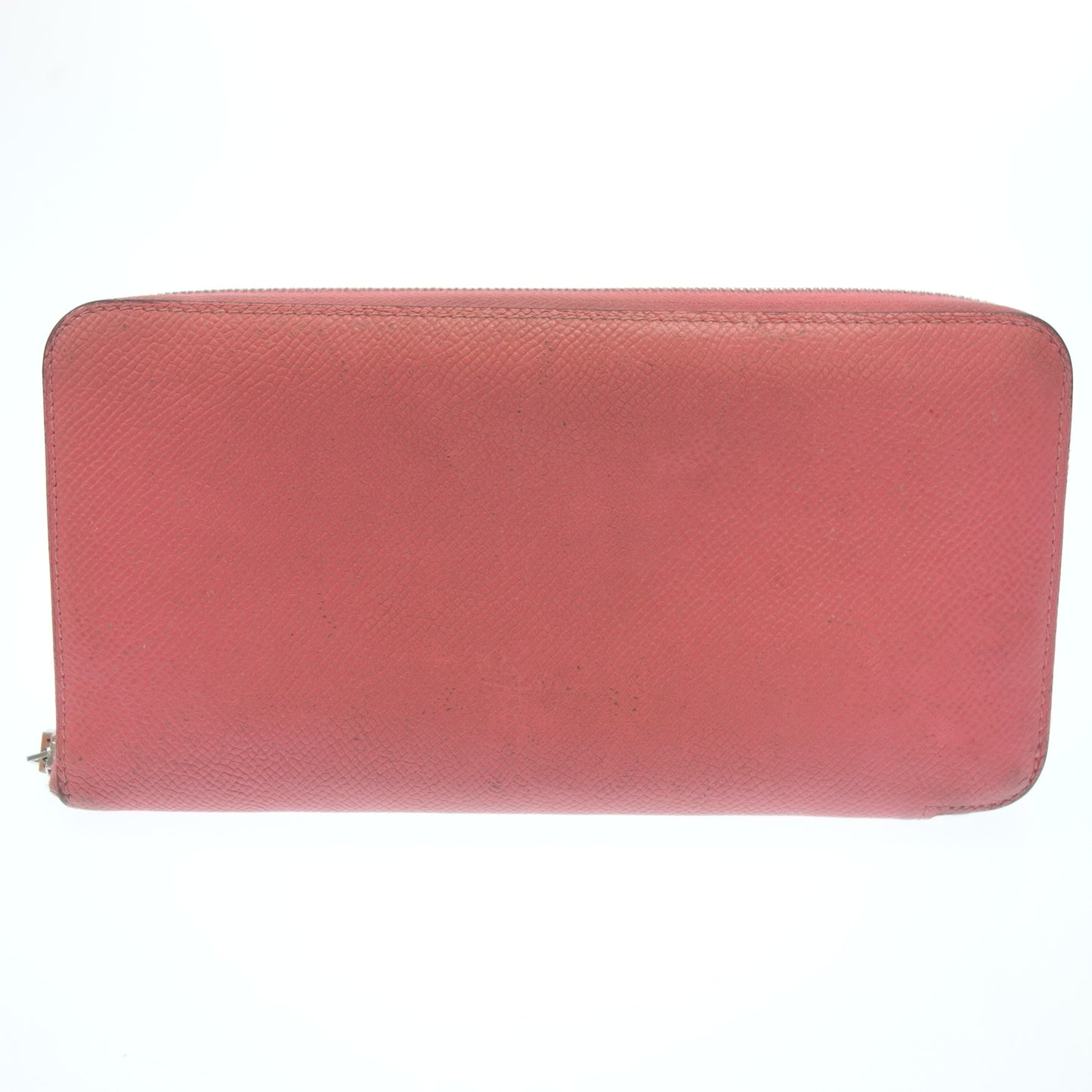 Hermes long wallet zip wallet long Azap silk in pink box HERMES [AFI23] [Used] 