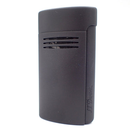 Like new◆DuPont Gas Lighter Megadget 020748 Matte Black with box STDupont [AFI3] 