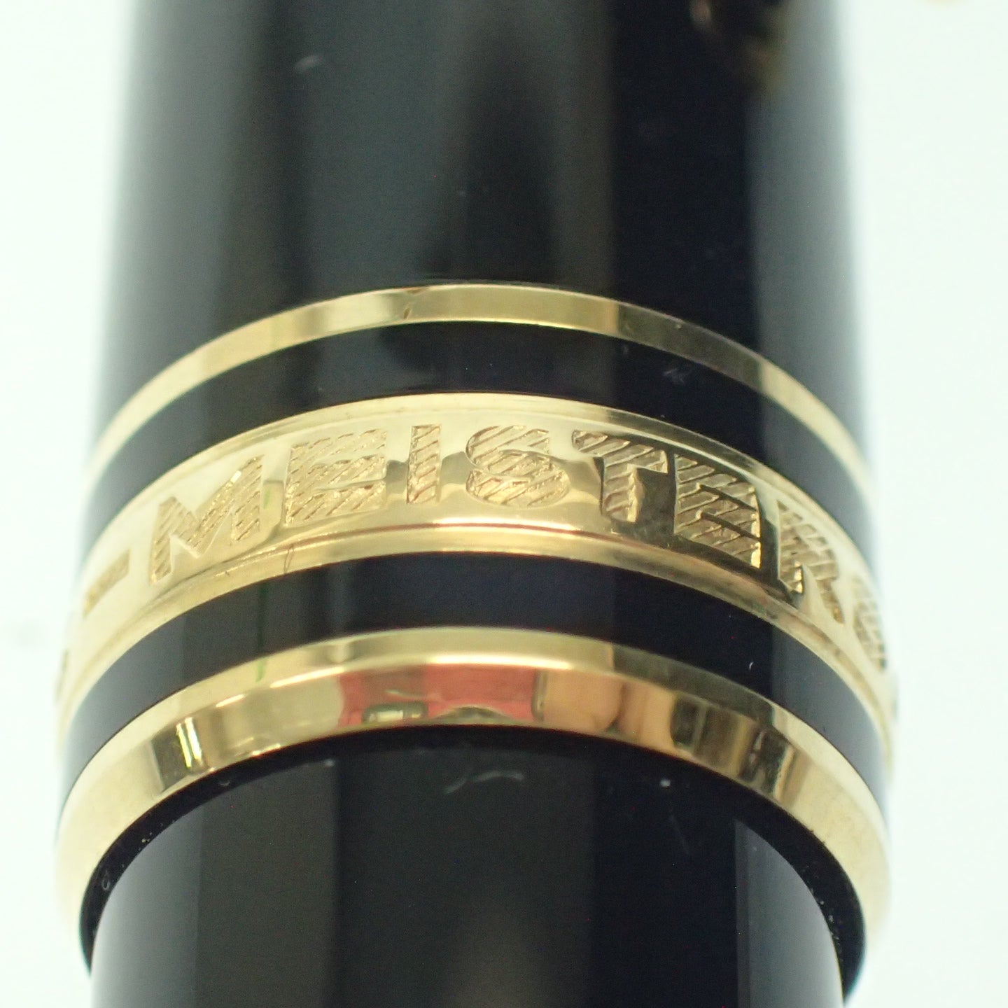 Good condition ◆ Montblanc Ballpoint Pen Meisterstuck Black x Gold MONTBLANC [AFI4] 