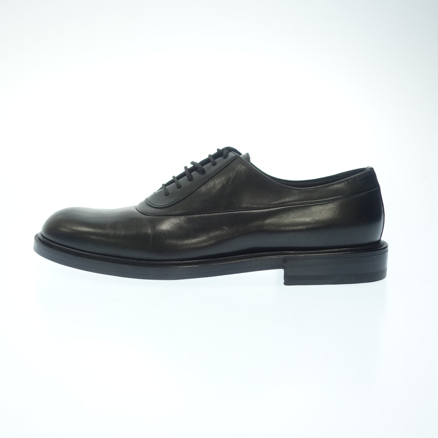 Very good condition ◆ Bottega Veneta lace-up leather shoes plain toe men's 43 black BOTTEGA VENETA [AFD5] 