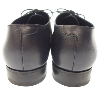 Good condition◆JM Weston leather shoes straight tip 358 RAPHAEL men's navy 8D JMWESTON [LA] 