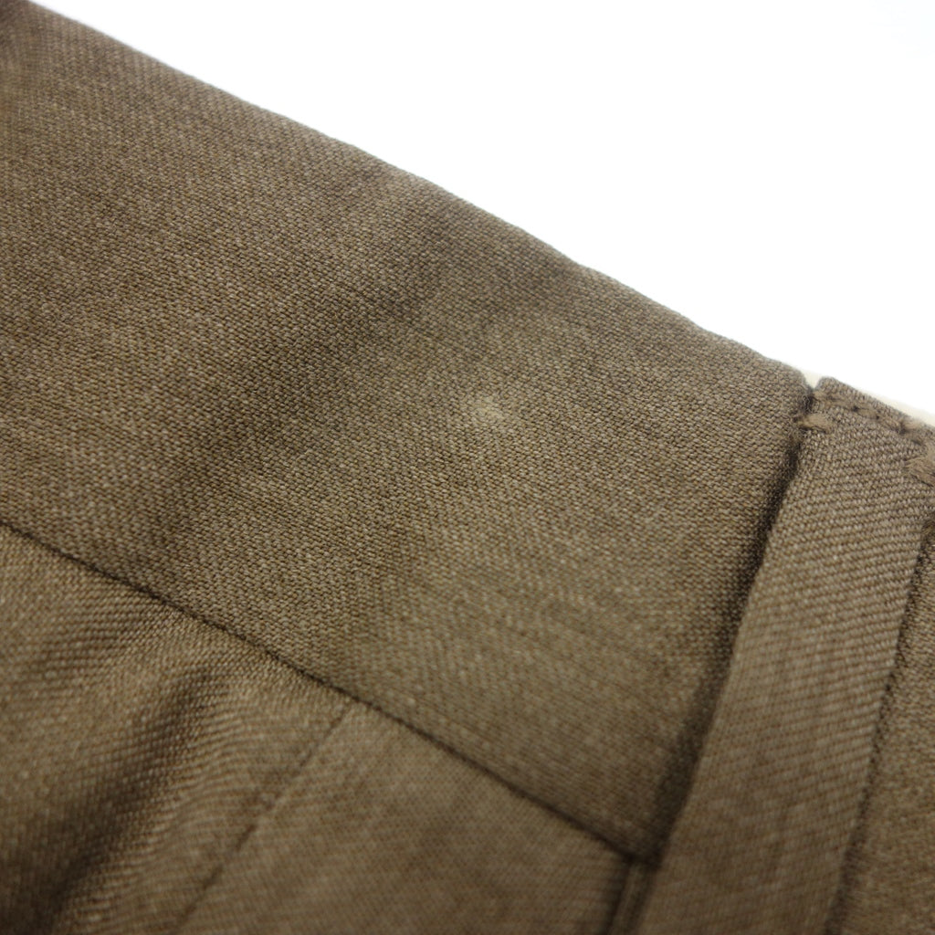 Good condition ◆ Ermenegildo Zegna slacks wool men's brown size 44 Ermenegildo Zegna [AFB20] 