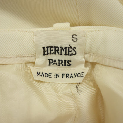 Good condition◆Hermes slacks pants silk ladies pants size 34 HERMES [AFB23] 