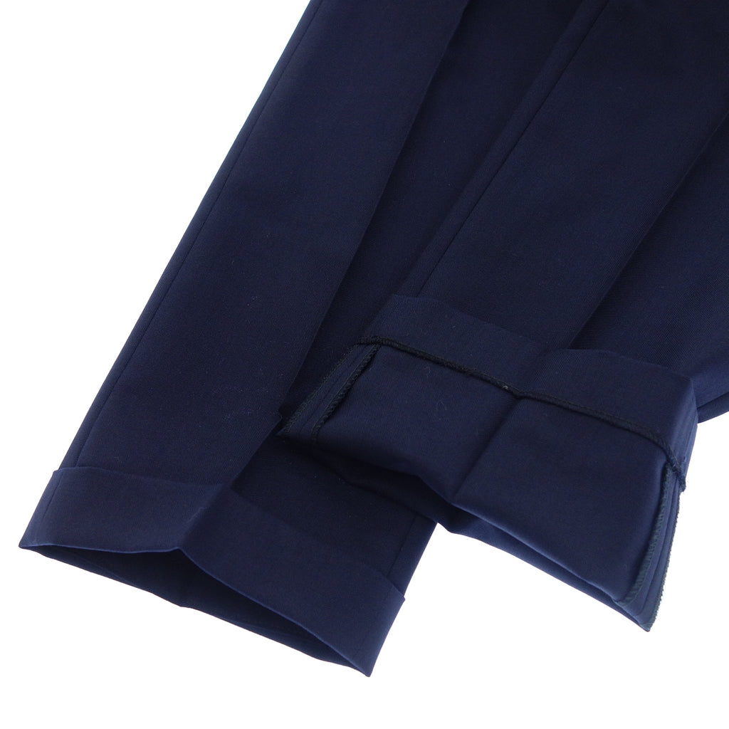 Very good condition ◆Pty Zero Uno slacks pants Super 100s Gentleman Fit Men's Navy Size 46 PT01 GENTLEMAN FIT [AFB4] 