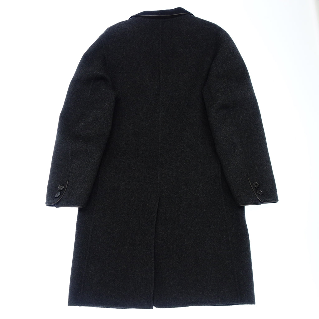 Good condition ◆ Ermenegildo Zegna coat wool men's black size 46 Ermenegildo Zegna [AFB9] 