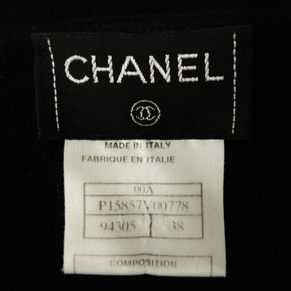 Good Condition◆CHANEL Knit Sweater Cashmere 100 00A Size 38 Women's Black CHANEL [AFB5] 