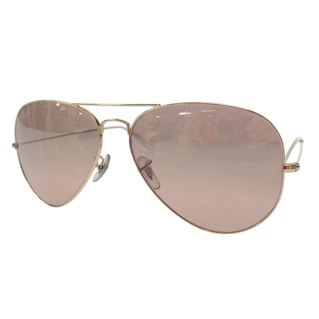 Very good condition ◆ Ray-Ban sunglasses teardrop pink x gold Ray-Ban [AFI2] 