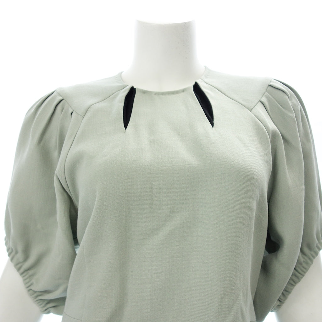 品相良好◆Marni 尼龙羊毛连衣裙 女式 绿色 40 MARNI [AFB3] 