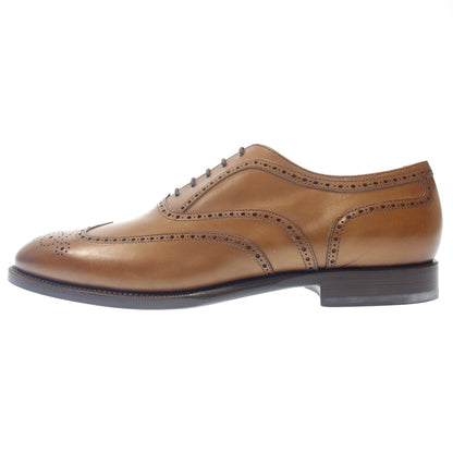 Like new◆Dunhill leather shoes full brogue brown men's size 43.5 dunhill [AFD6] 