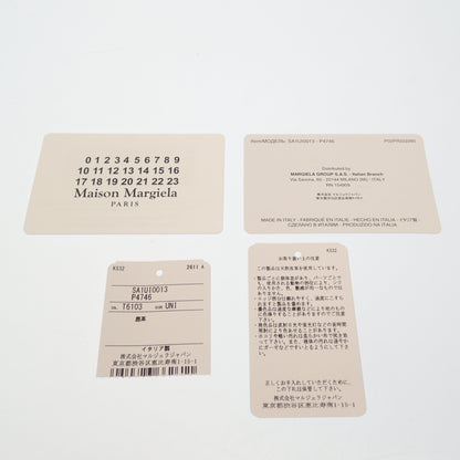 極美品◆メゾンマルジェラ ジップウォレット コインケース 4ステッチ SA1UI0013 Maison Margiela【AFI1】